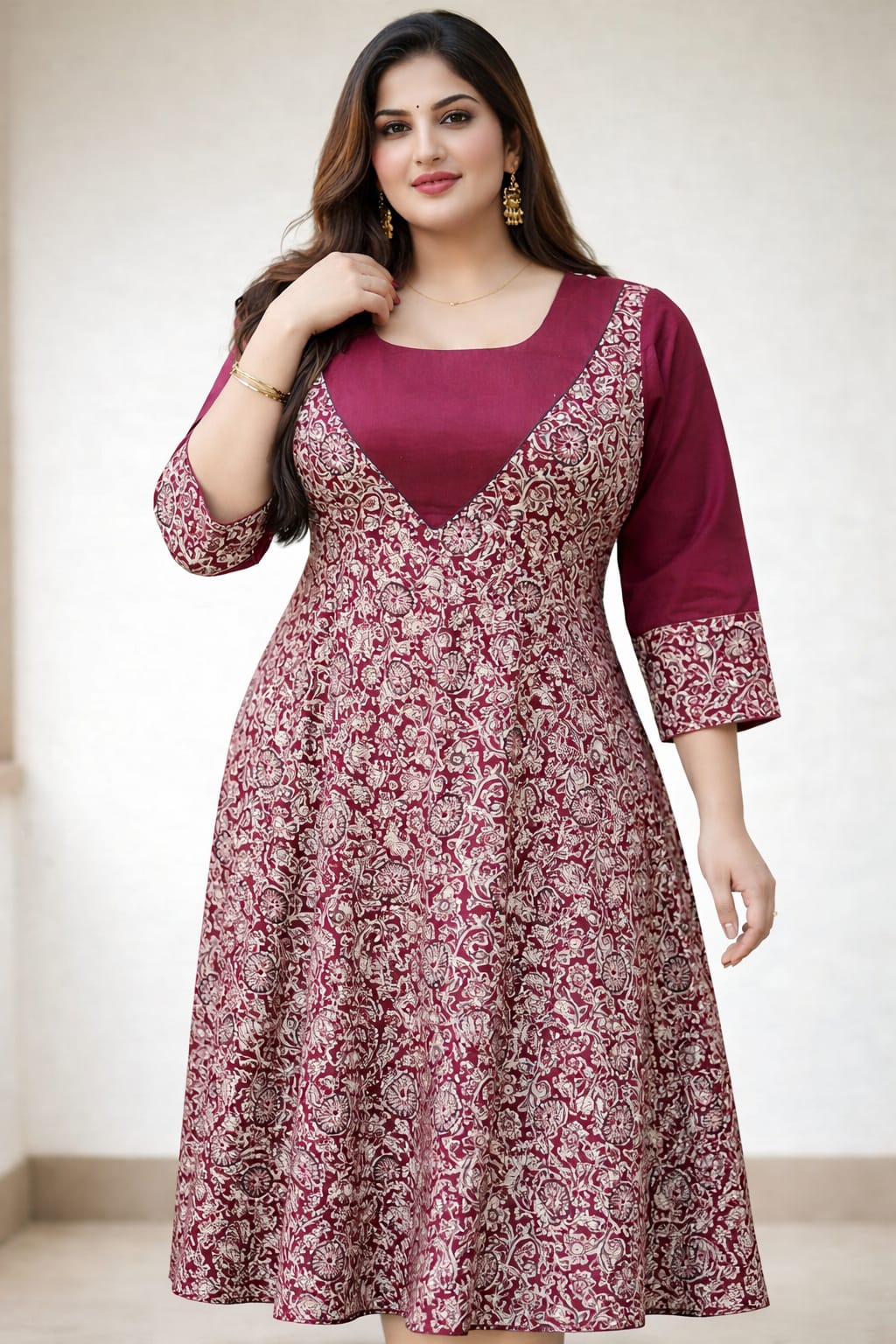 PSQ001 - Kalamkari A-line
