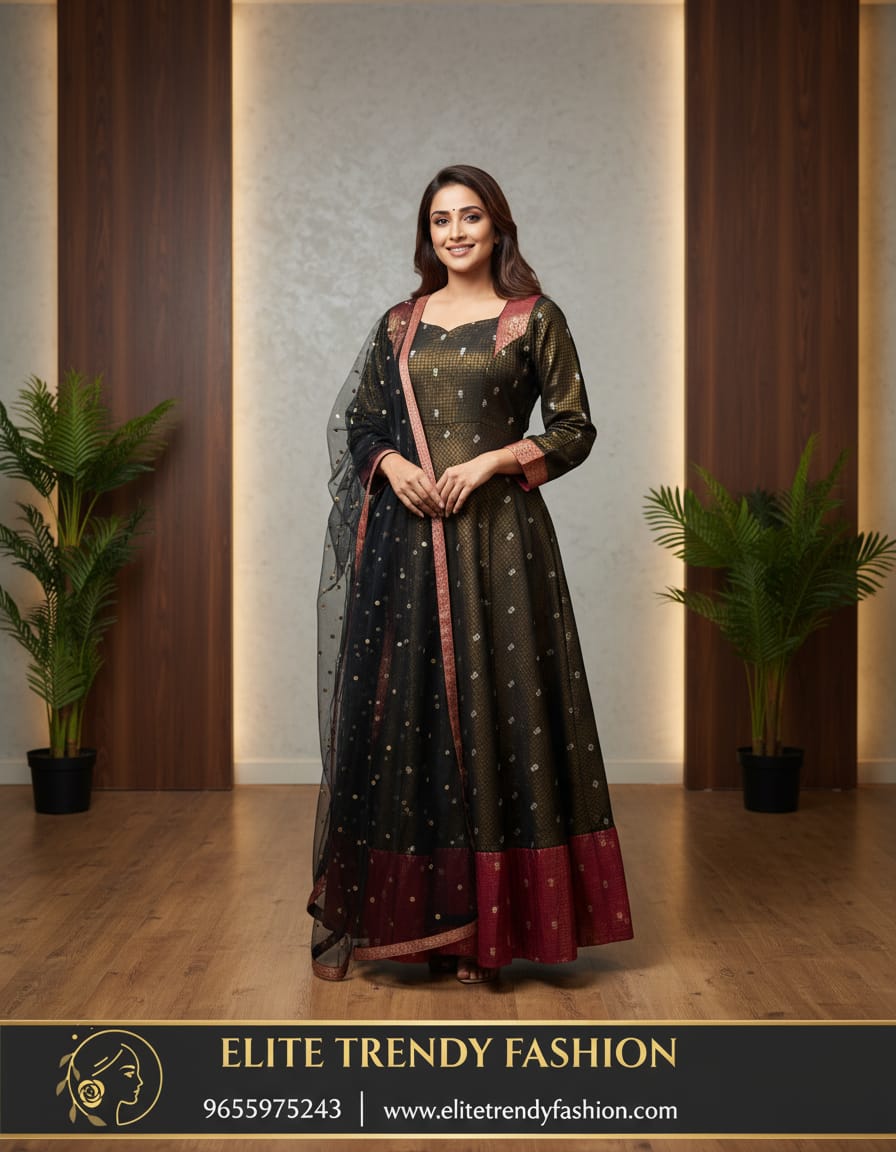 PSQ028 - Dual shine banarasi ethnic