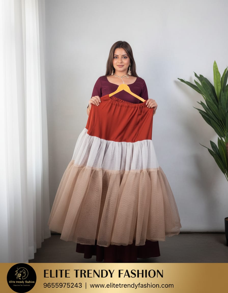 can can skirt 2-tier