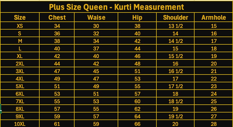 Size Guide